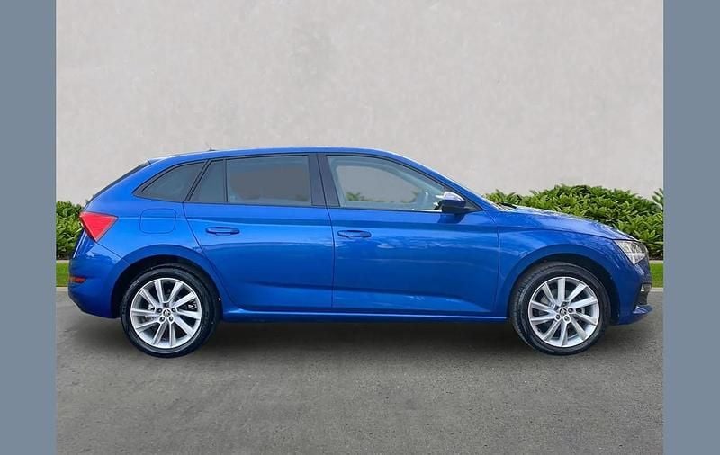 Used Skoda Scala SE L 147 HP (108 kW) 2022 Blue Hatchback
