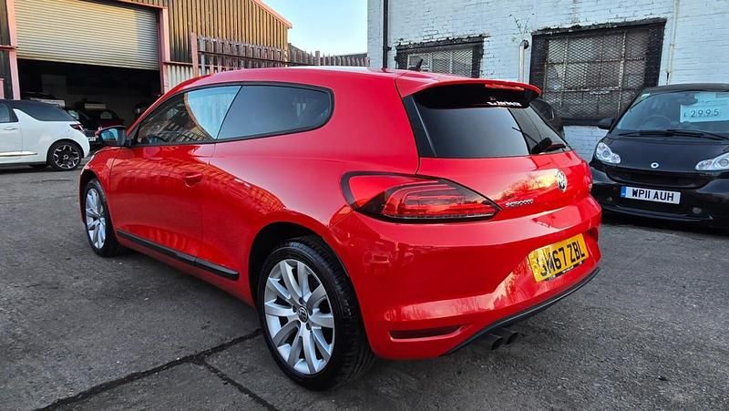 Używany VW Scirocco 123 KM (90 kW) 2017 Czerwony Coupe