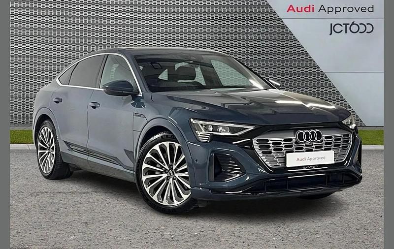 Used Audi Q8 e-tron S-Line 300 kW (408 HP) 2023 Blue SUV