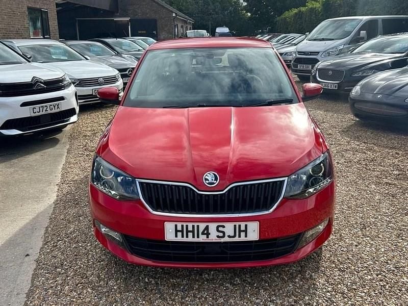 Used Skoda Fabia SE L 110 HP (80 kW) 2018 Red Hatchback