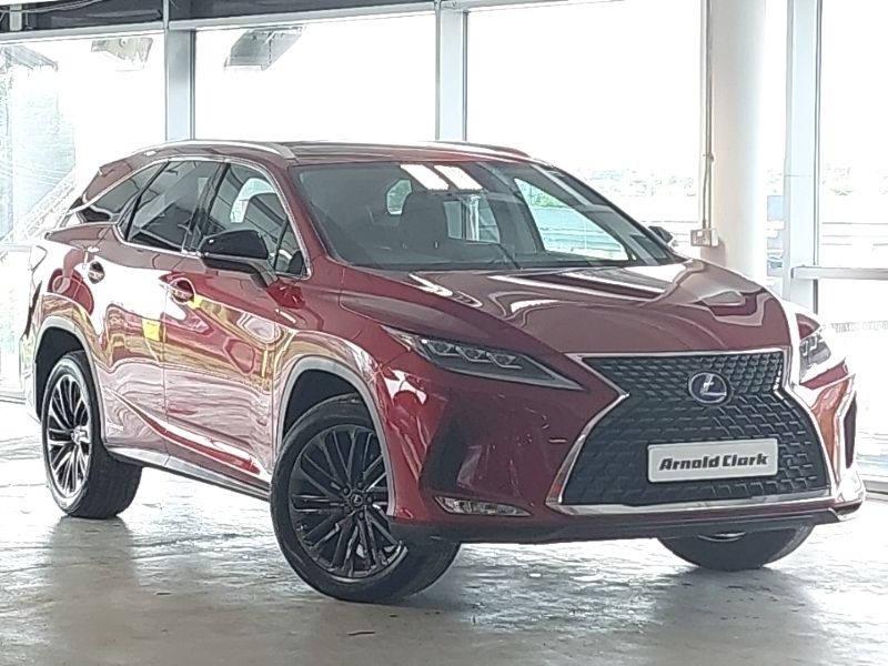 Red Used 2022 Lexus RX450h SUV | £33,498 (Good price) - Image 1/4