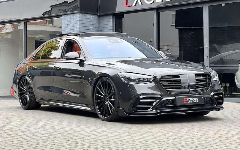 Grey Used 2022 Mercedes S500L AMG line Sedan | £89,950 - Image 1/4