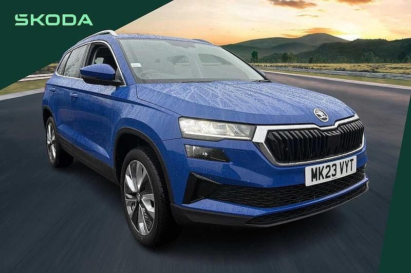 Used Skoda Karoq SE L 147 HP (108 kW) 2023 Blue SUV