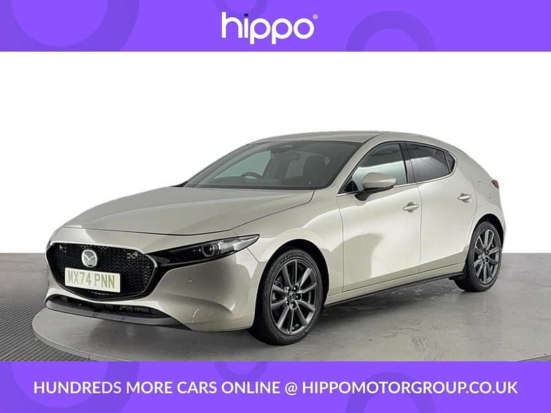 Used Mazda 3 Exclusive-Line 140 HP (102 kW) 2025 Silver Hatchback