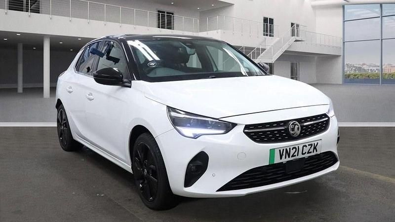 Used Vauxhall Corsa-e Elite 100 kW (136 HP) 2020 White Hatchback