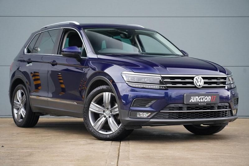 Used VW Tiguan SEL 150 HP (110 kW) 2019 Blue SUV