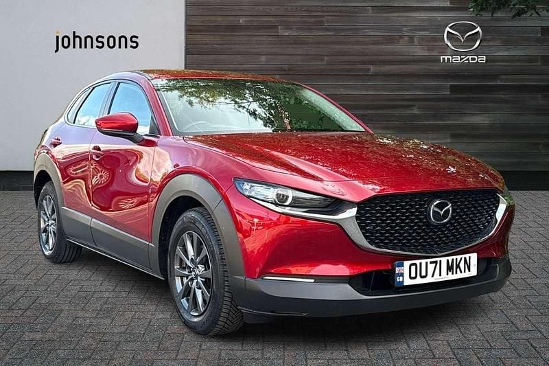 Red Used 2021 Mazda CX-30 SUV | £15,850 (Fair price) - Image 1/4