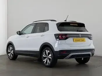 Used VW T-Cross Black Edition 110 HP (80 kW) 2023 White SUV