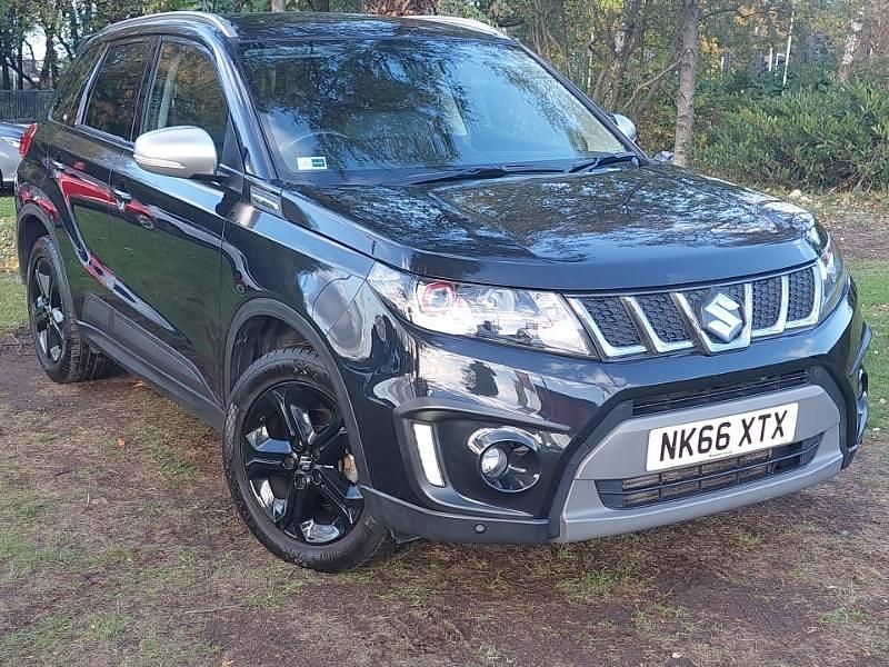 Black Used 2016 Suzuki Vitara SUV | £10,998 (Fair price) - Image 1/4