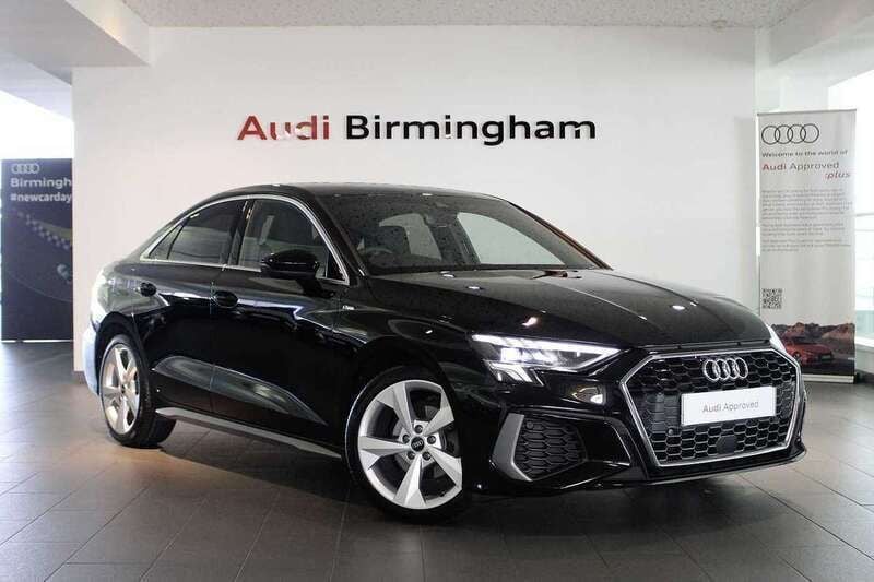Mythos black Used 2023 Audi A3 S-Line Sedan | £23,500 (Fair price) - Image 1/4