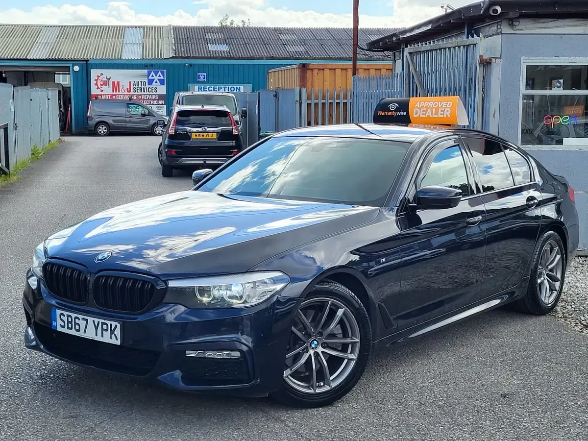 Used BMW 520 M Sport 2018 Black Sedan