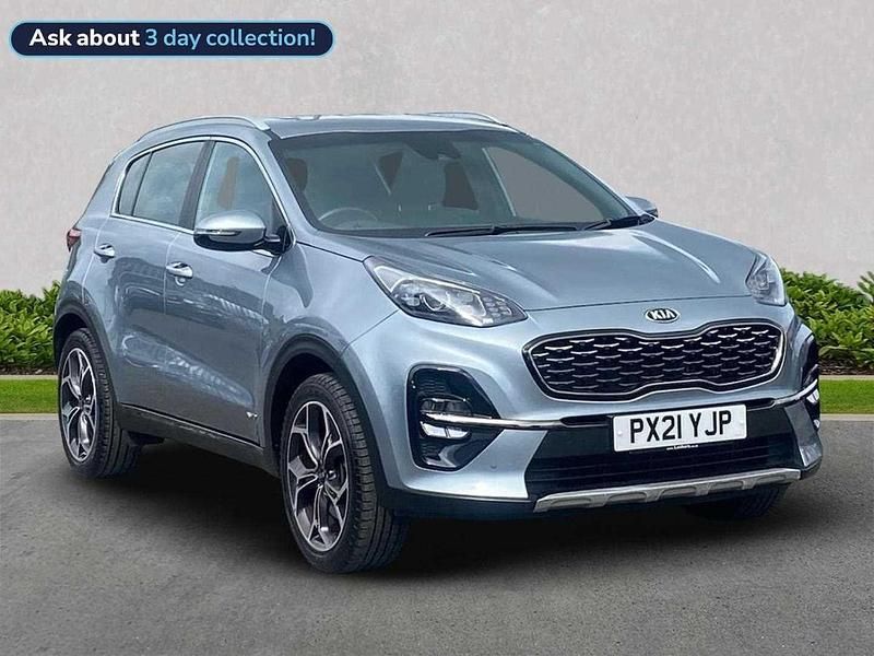 Silver Used 2021 Kia Sportage GT-Line SUV | £18,399 (Good price) - Image 1/4