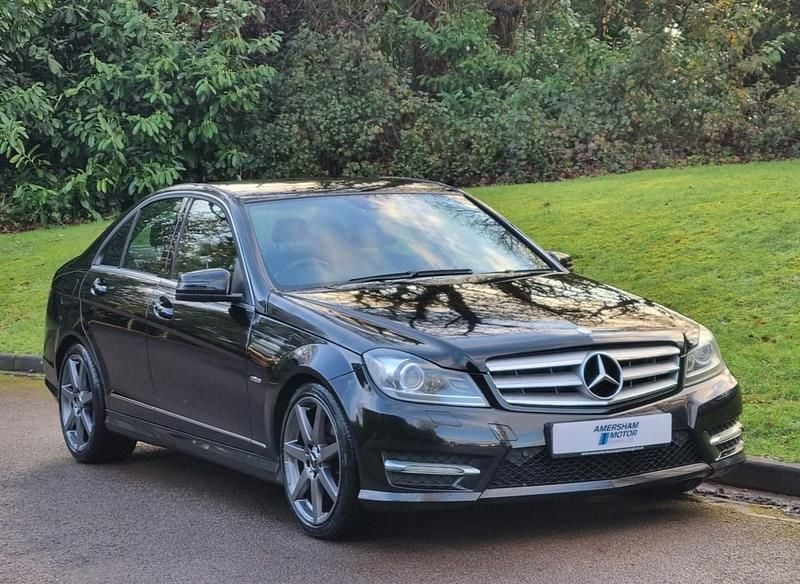 Black Used 2012 Mercedes C250 AMG Sedan | £3,795 (Fair price) - Image 1/4