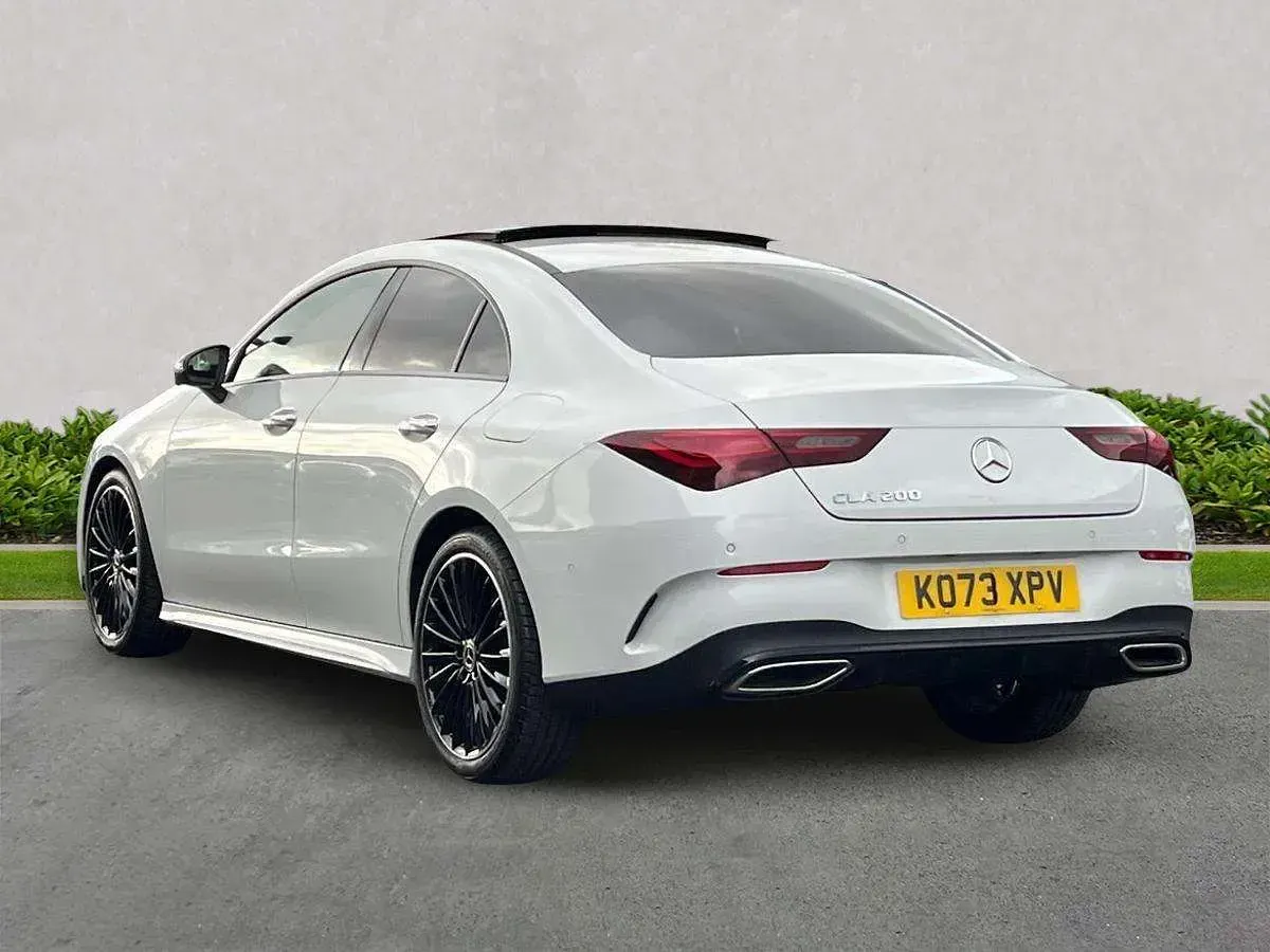 Used Mercedes CLA200 AMG Line Premium Plus 2024 White Coupe