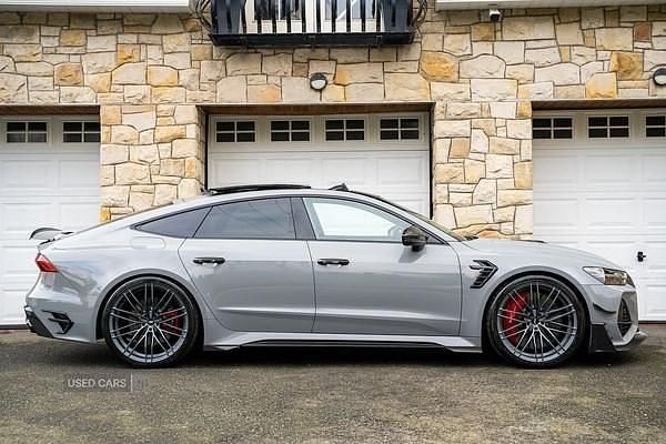 Usado Audi RS7 Performance 130 HP (95 kW) 2022 Cinzento Citadino