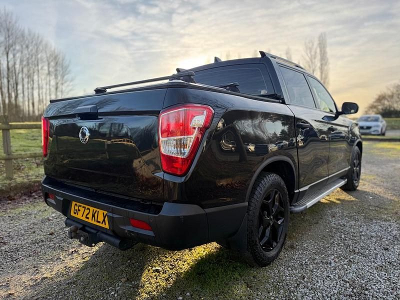 Used Ssangyong (KGM) Musso 187 HP (137 kW) 2022 Black Pickup