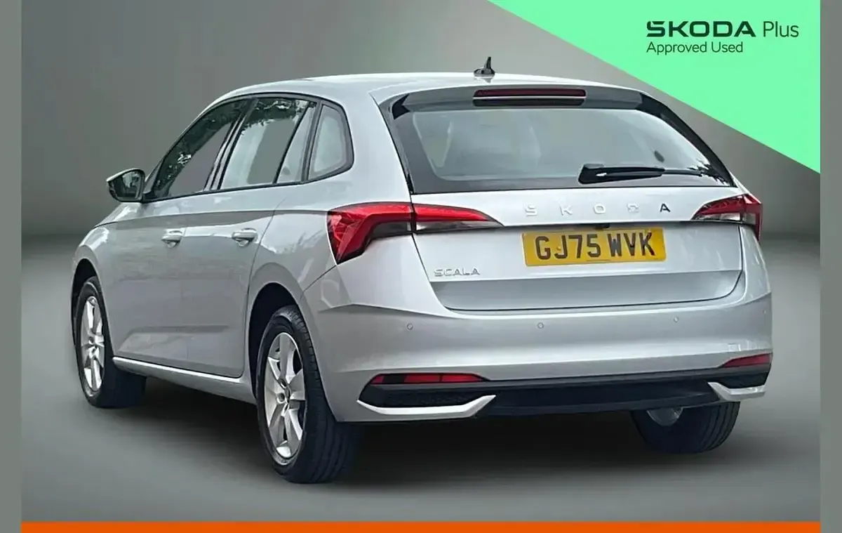 Used Skoda Scala SE 113 HP (83 kW) 2025 Brilliant silver metallic Hatchback