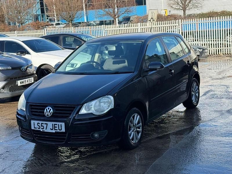 Used VW Polo S 80 HP (58 kW) 2007 Black Hatchback