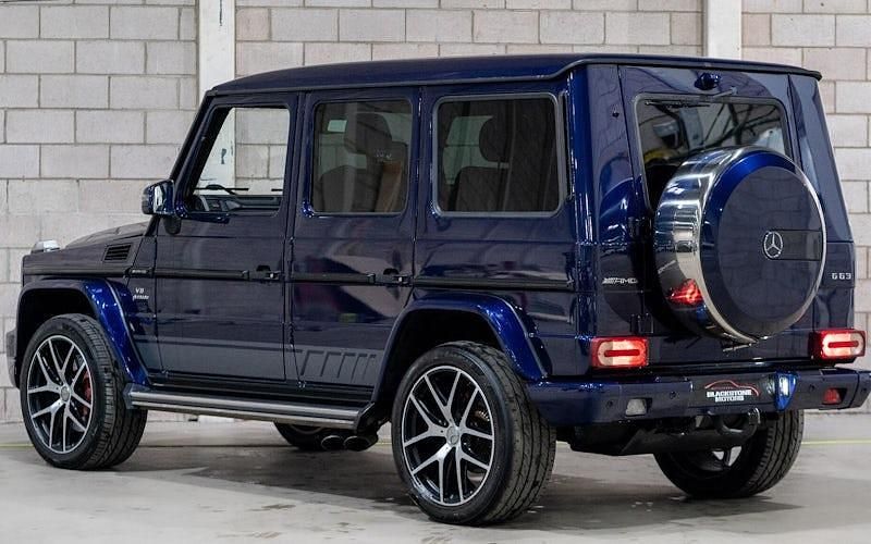 Used Mercedes G63 AMG Edition 463 571 HP (419 kW) 2017 Blue SUV
