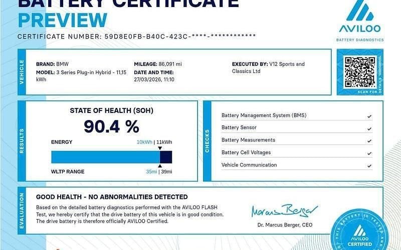 Used BMW 330e M Sport 292 HP (214 kW) 2022 Grey Estate