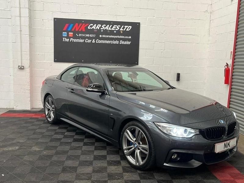 Used BMW 420 M Sport 190 HP (139 kW) 2015 Grey Cabriolet