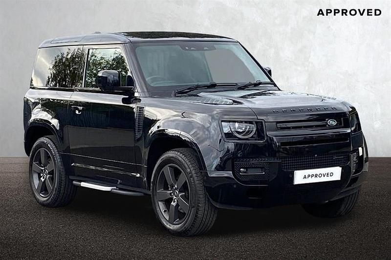 Santorini black Used 2023 Land Rover Defender HSE Dynamic SUV | £58,495 (Super price) - Image 1/4