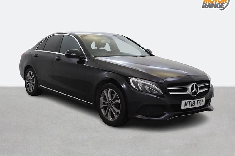 Black Used 2018 Mercedes C220 Sedan | £14,495 (Super price) - Image 1/1