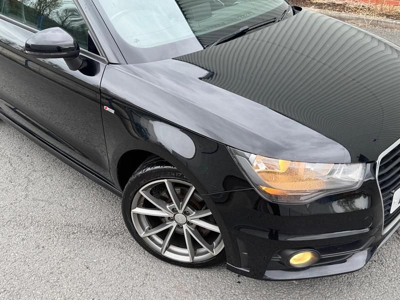 Used Audi A1 S-Line 122 HP (89 kW) 2014 Black Hatchback