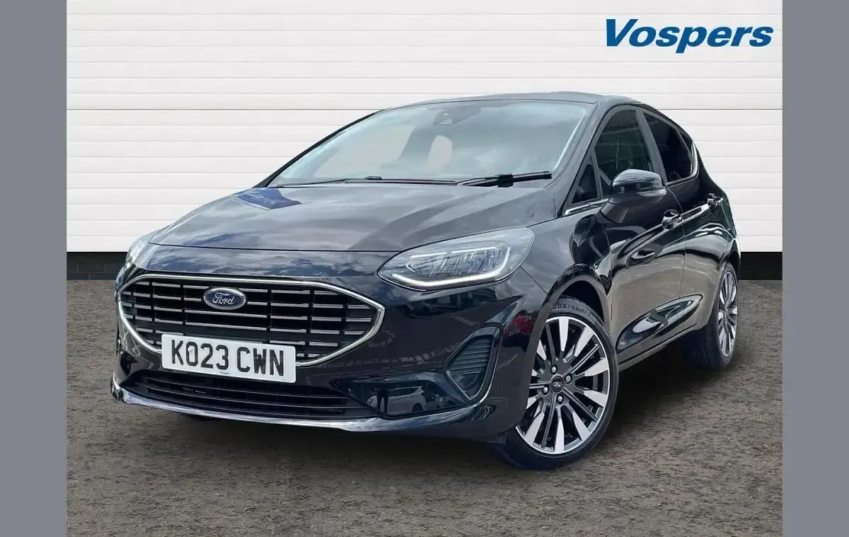 Used Ford Fiesta Titanium X 99 HP (72 kW) 2023 Black Hatchback