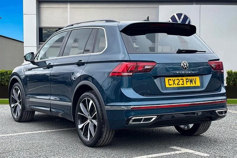 Used VW Tiguan R-line 150 HP (110 kW) 2023 Blue SUV