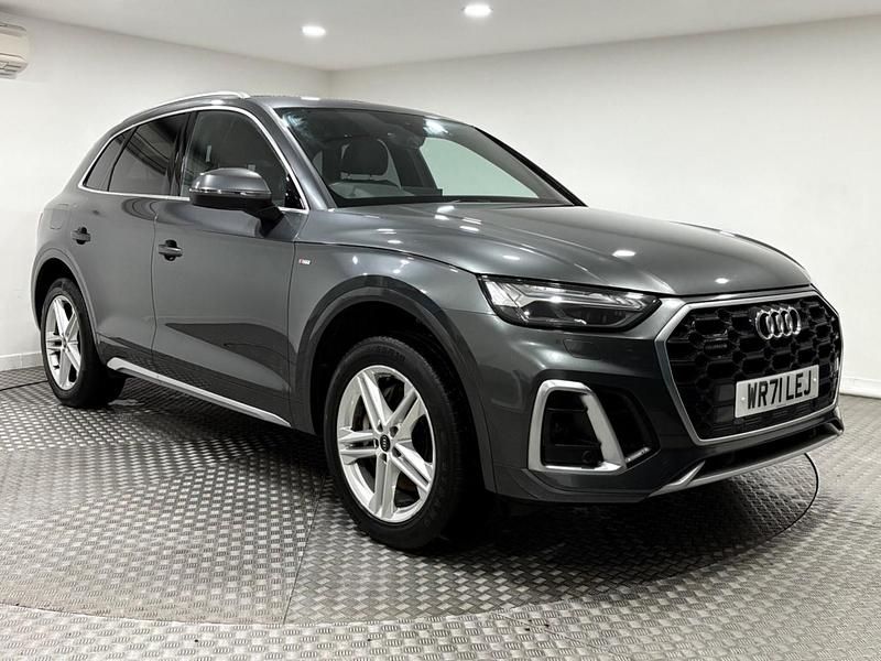 Grey Used 2021 Audi Q5 S-Line SUV | £24,995 (Fair price) - Image 1/4
