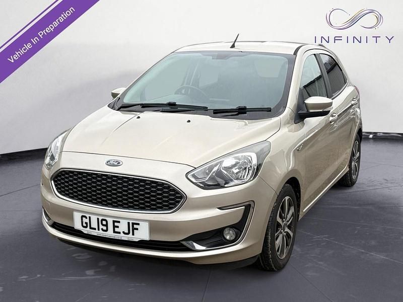 Used Ford Ka Plus Zetec 85 HP (62 kW) 2019 Silver Hatchback
