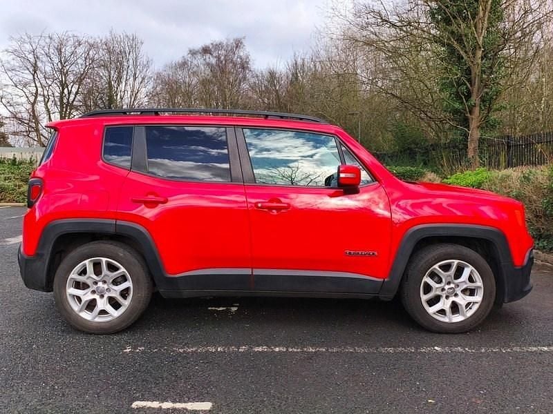 Used Jeep Renegade Longitude 120 HP (88 kW) 2015 Red SUV