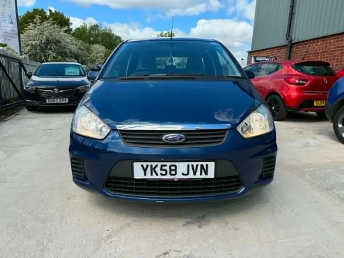 Käytetty Ford C-MAX Style 100 HP (73 kW) 2008 Sininen Tila-auto