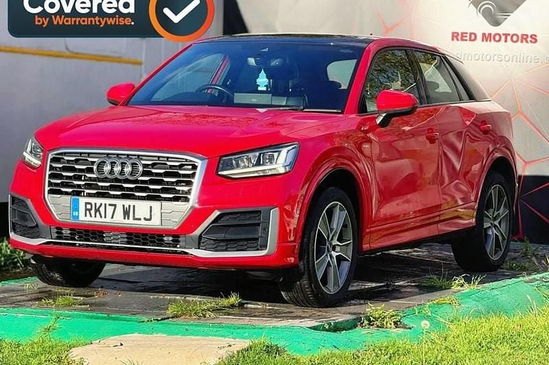 Red Used 2017 Audi Q2 S-Line SUV | £11,495 (Fair price) - Image 1/1