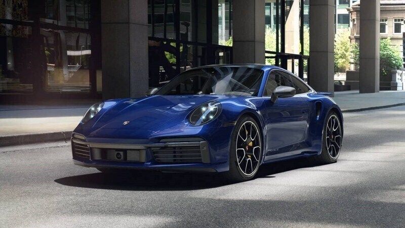 Gentian blue metallic Used 2023 Porsche 992 Coupe | £164,800 - Image 1/4