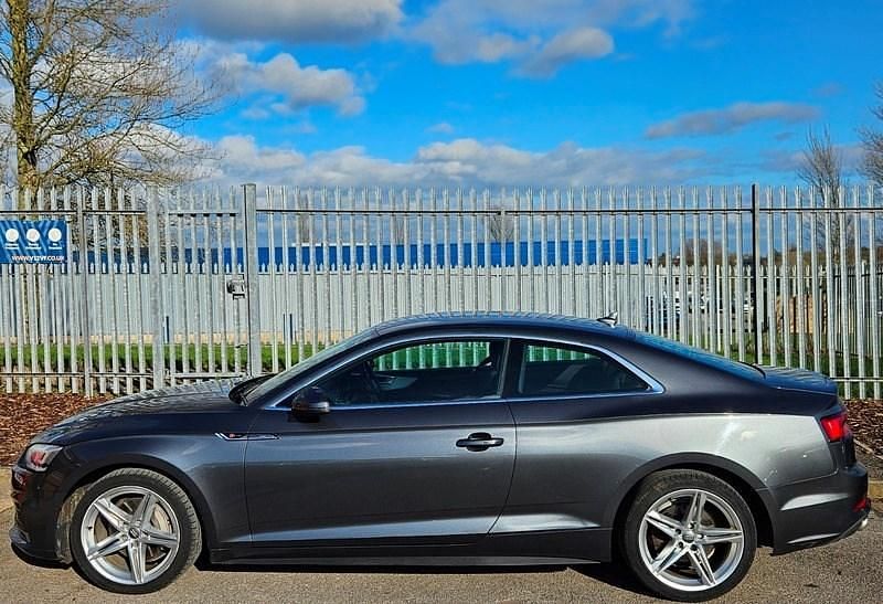 Used Audi A5 S-Line 190 HP (139 kW) 2016 Grey Coupe