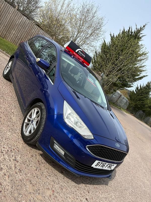 Used Ford Grand C-Max Zetec 120 HP (88 kW) 2016 Blue MPV