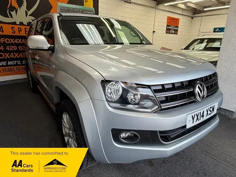 Used VW Amarok Highline 180 HP (132 kW) 2014 Silver Pickup