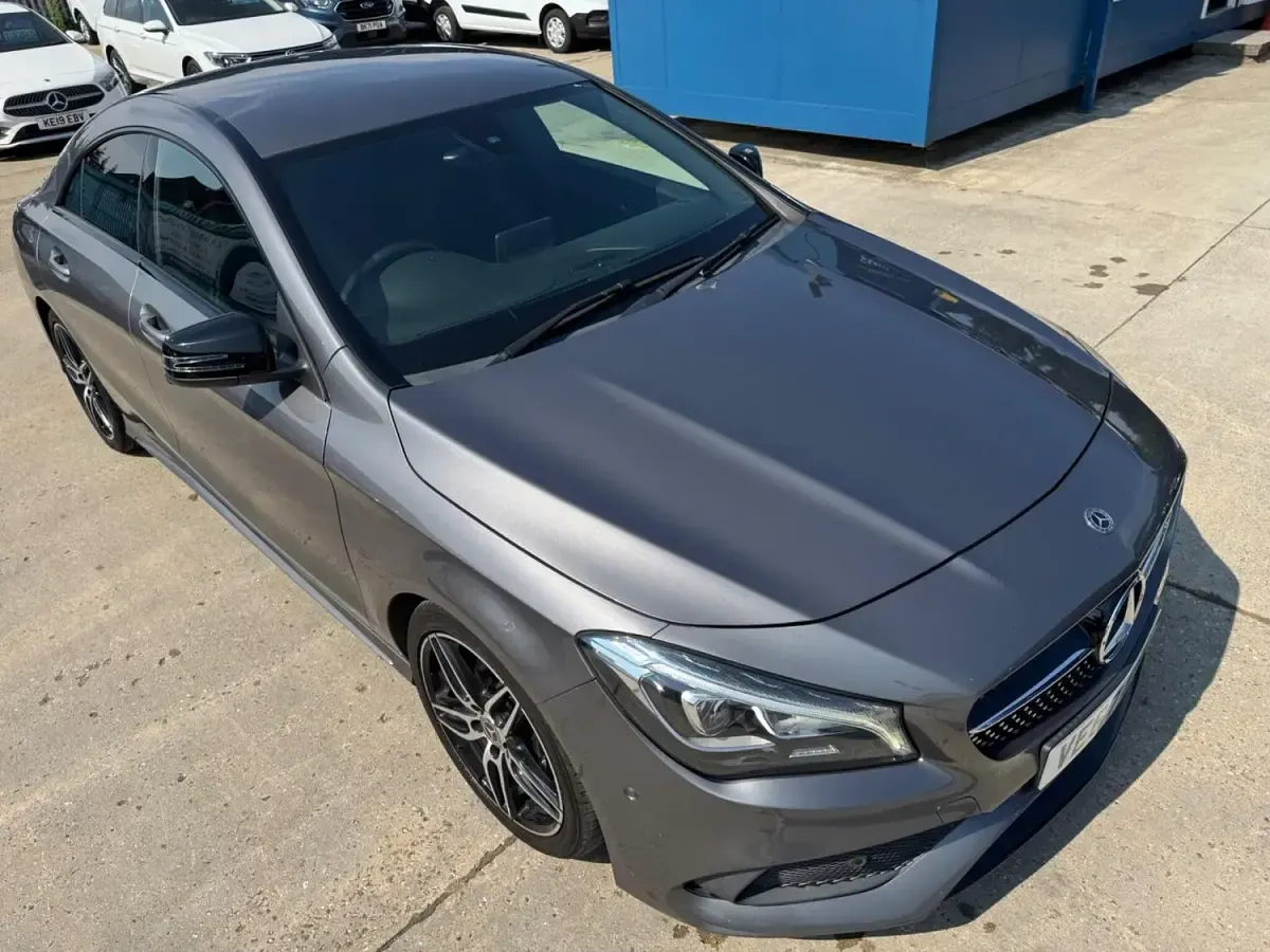 Used Mercedes CLA180 AMG line 2017 Grey Coupe