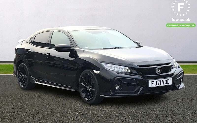 Black Used 2021 Honda Civic Sport Hatchback | £16,599 (Fair price) - Image 1/4