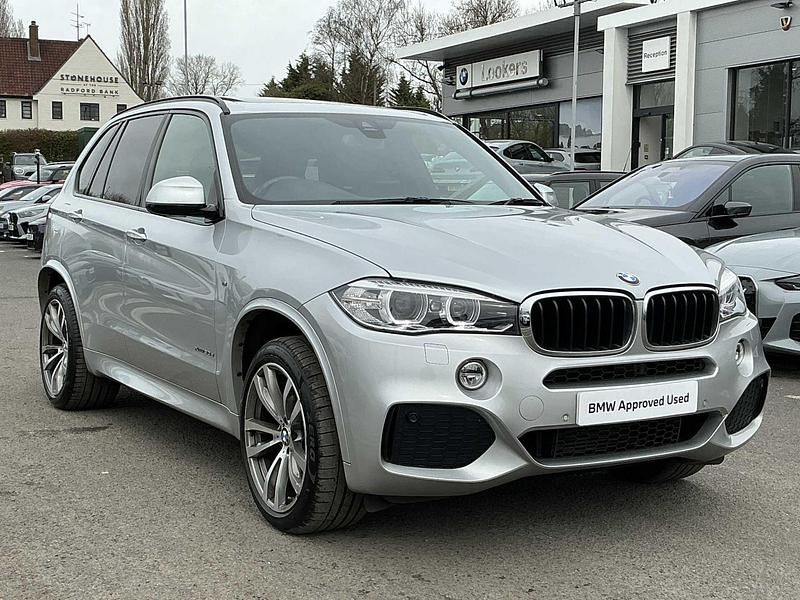 Used BMW X5 M Sport 254 HP (186 kW) 2018 Silver SUV