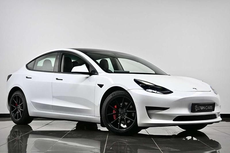 Used Tesla Model 3 Long Range AWD 366 kW (498 HP) 2021 White Sedan