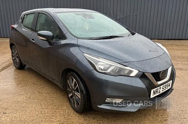 Used Nissan Micra Acenta Limited Edition 90 HP (66 kW) 2018 Grey Hatchback