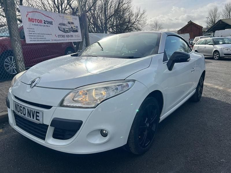 Used Renault Mégane Cabriolet Dynamique 2010 White Cabriolet