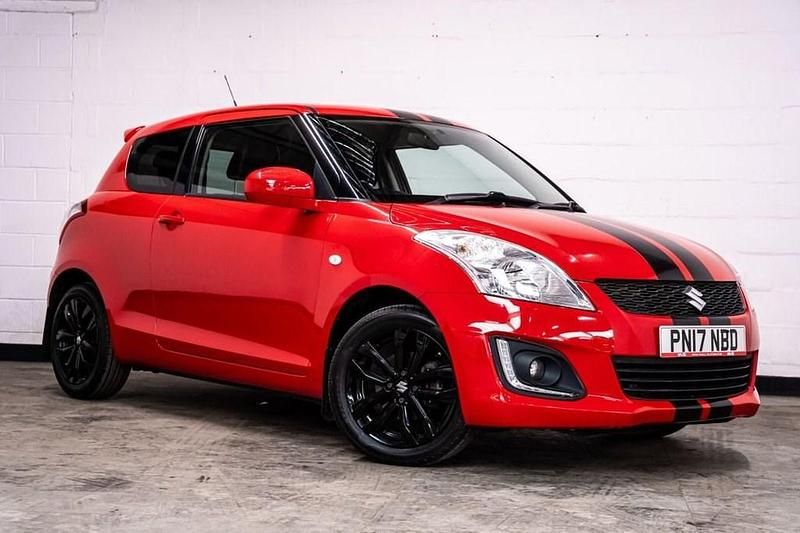 Used Suzuki Swift SZ-L 94 HP (69 kW) 2017 Red Hatchback