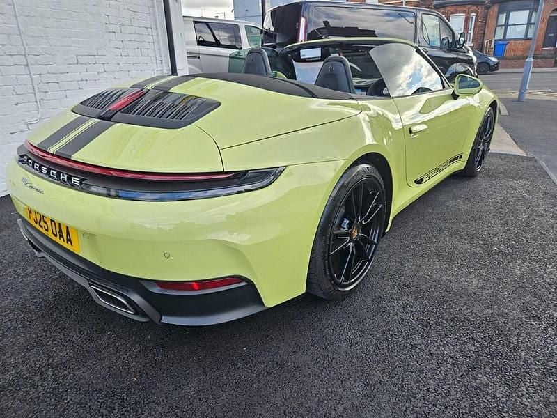Yellow Used 2025 Porsche 911 Carrera Cabriolet Cabriolet | £118,990 - Image 1/4