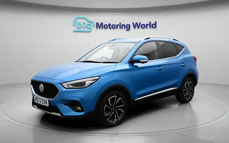 Usado MG ZS Exclusive 111 HP (81 kW) 2023 Azul SUV