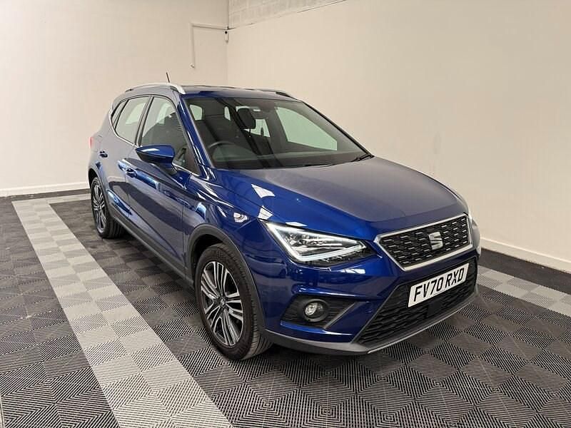 Used Seat Arona XCELLENCE 115 HP (84 kW) 2020 Blue SUV
