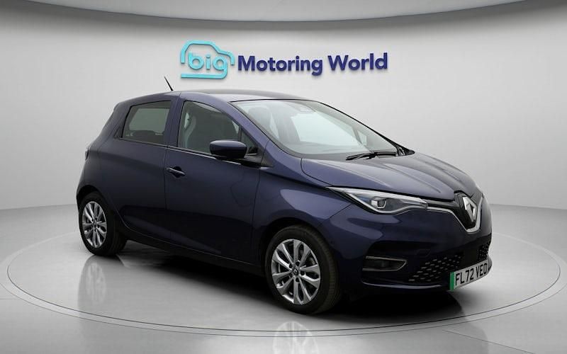 Used Renault Zoe GT-Line 100 kW (136 HP) 2022 Blue Hatchback